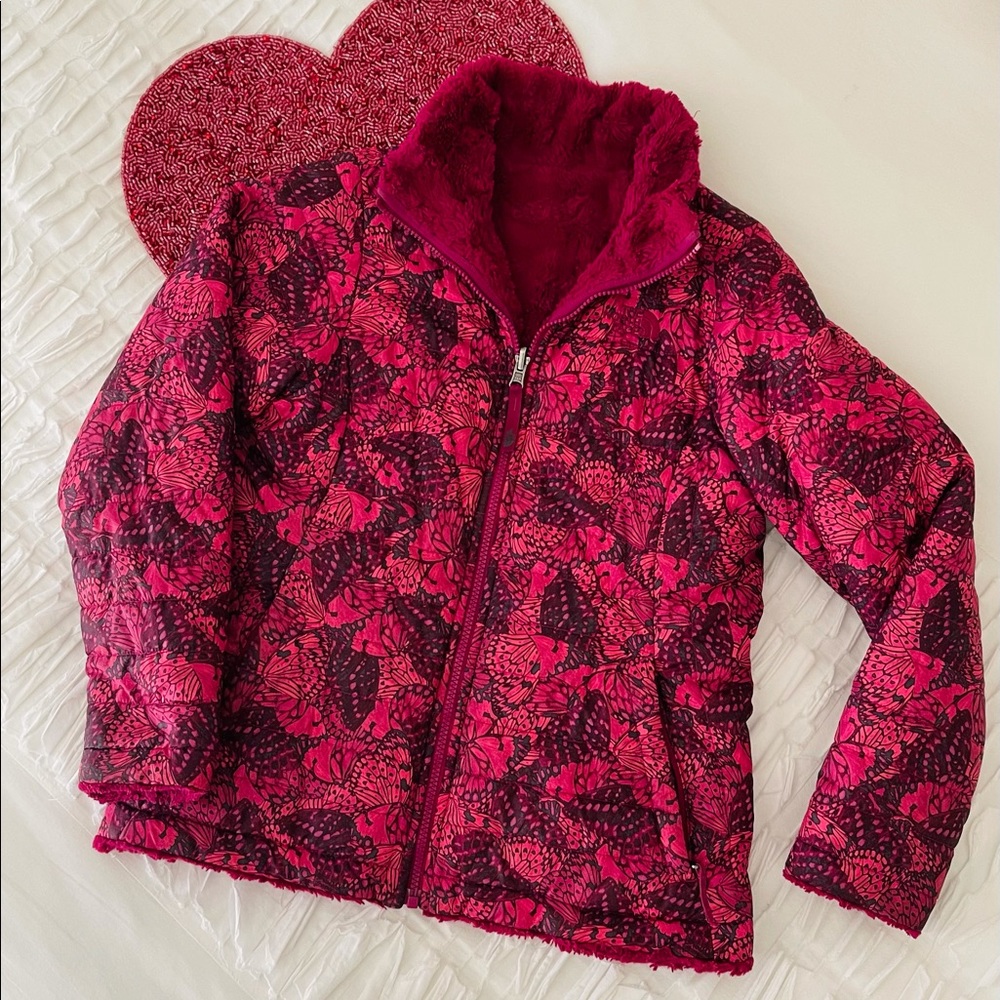 EUC North face jacket size 14-16